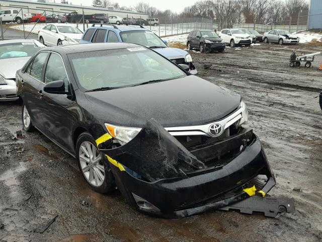 4T1BF1FKXCU005270 - 2012 TOYOTA CAMRY BASE BLACK photo 1