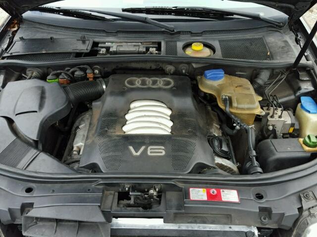 WAUEH64B01N032106 - 2001 AUDI A6 2.8 QUA BLACK photo 7