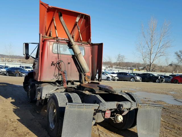 1HSHEAHNXSH686151 - 1995 INTERNATIONAL 8000 8200 RED photo 3