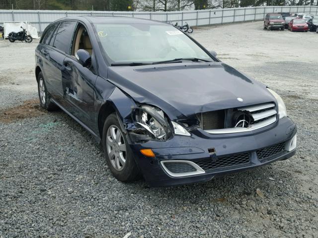 4JGCB65E96A011219 - 2006 MERCEDES-BENZ R 350 BLUE photo 1