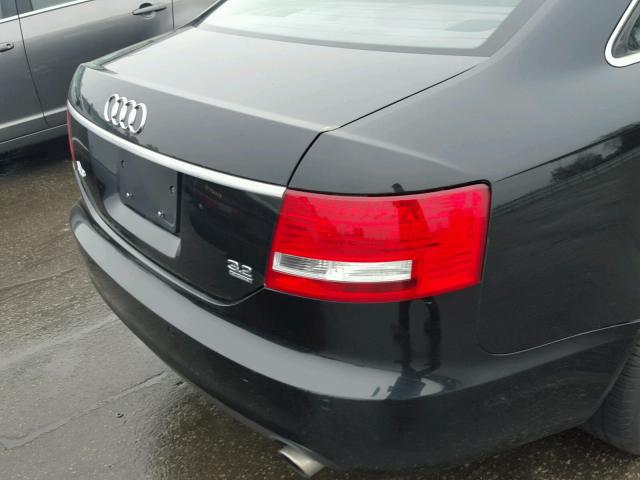 WAUDG74F65N083333 - 2005 AUDI A6 3.2 QUA BLACK photo 9