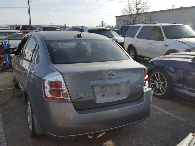 3N1AB61E88L624173 - 2008 NISSAN SENTRA 2.0 GRAY photo 3