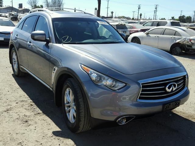 JN8CS1MU1DM140782 - 2013 INFINITI FX37 GRAY photo 1