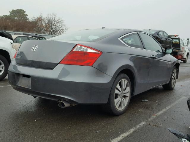 1HGCS1B81AA009898 - 2010 HONDA ACCORD EXL GRAY photo 4