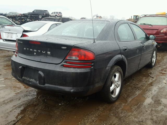 1B3EL46X54N261577 - 2004 DODGE STRATUS SX BLACK photo 4