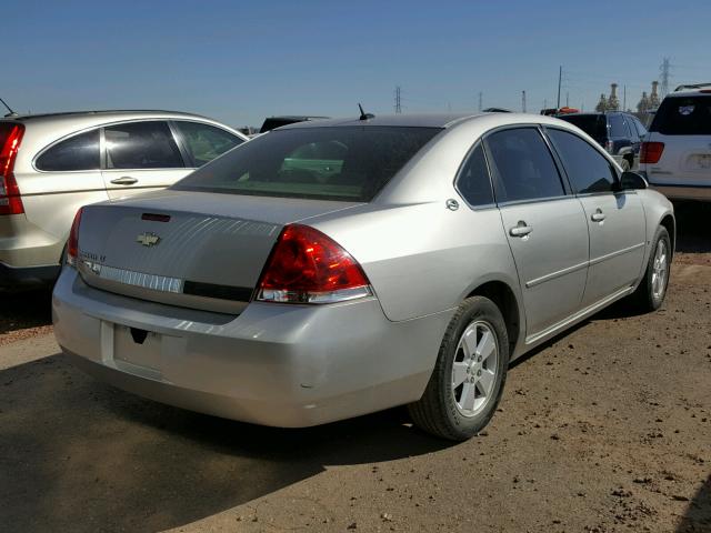 2G1WT58K069249572 - 2006 CHEVROLET IMPALA LT SILVER photo 4