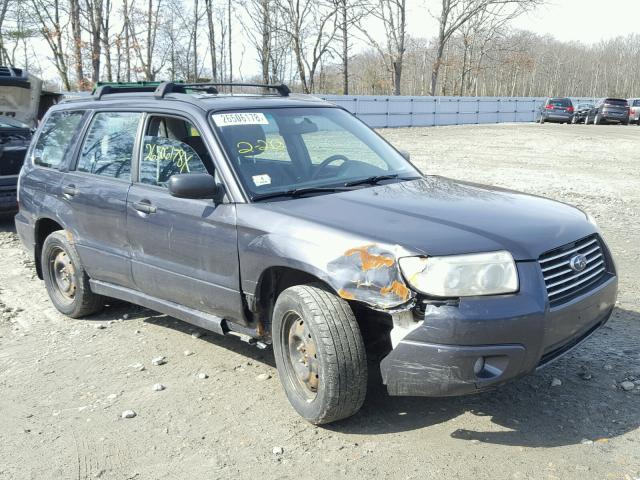 JF1SG63638H713341 - 2008 SUBARU FORESTER 2 GRAY photo 1