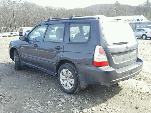 JF1SG63638H713341 - 2008 SUBARU FORESTER 2 GRAY photo 3