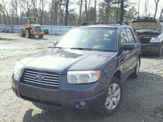 JF1SG63638H713341 - 2008 SUBARU FORESTER 2 GRAY photo 9