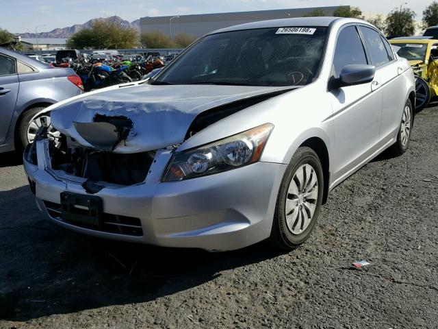 JHMCP26358C045725 - 2008 HONDA ACCORD LX SILVER photo 2