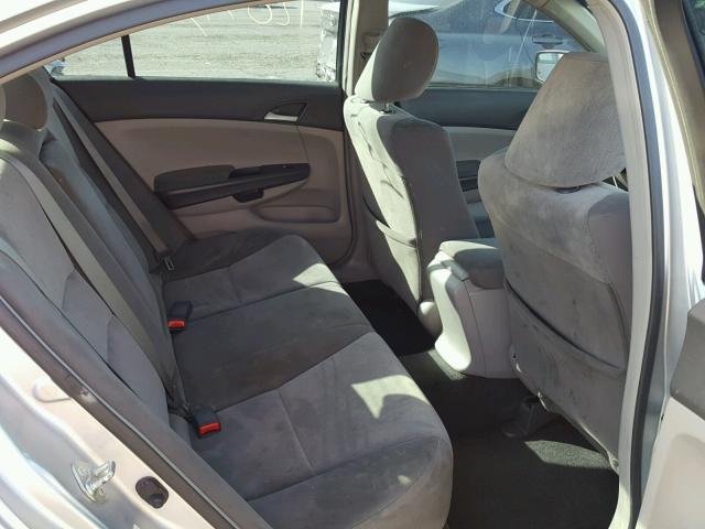 JHMCP26358C045725 - 2008 HONDA ACCORD LX SILVER photo 6