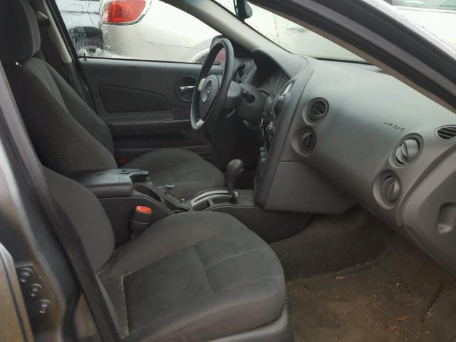 2G2WP522451219156 - 2005 PONTIAC GRAND PRIX CHARCOAL photo 5