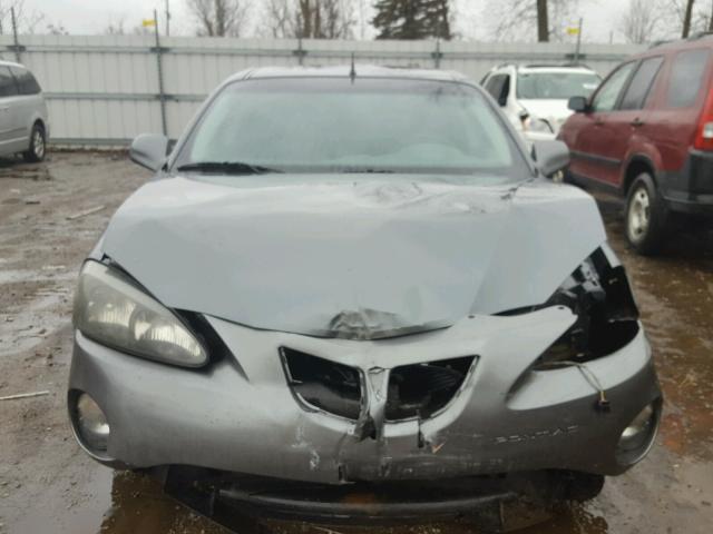 2G2WP522451219156 - 2005 PONTIAC GRAND PRIX CHARCOAL photo 9