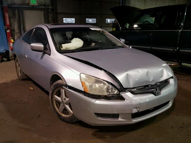 1HGCM726X3A004682 - 2003 HONDA ACCORD EX SILVER photo 1