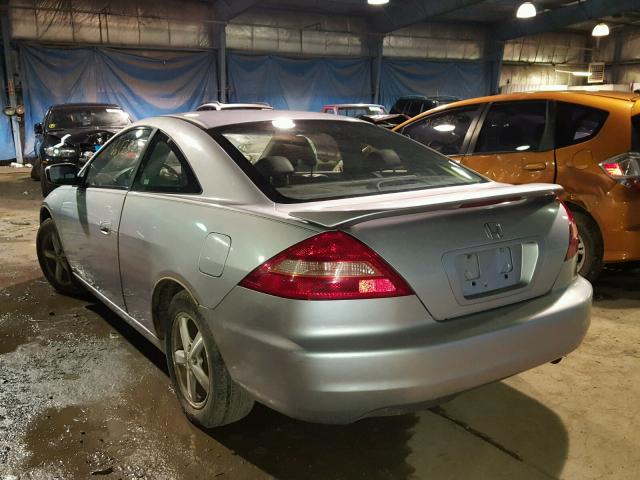 1HGCM726X3A004682 - 2003 HONDA ACCORD EX SILVER photo 3