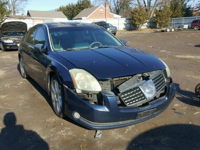 1N4BA41E64C912214 - 2004 NISSAN MAXIMA SE BLUE photo 1