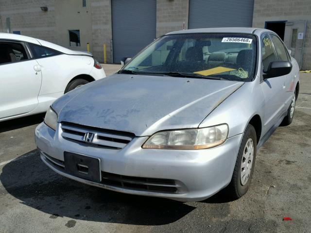 1HGCF86631A057277 - 2001 HONDA ACCORD SILVER photo 2