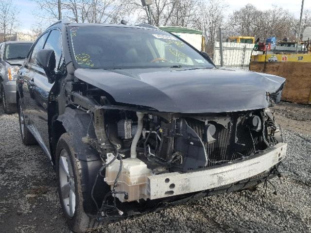 2T2BK1BA9AC034083 - 2010 LEXUS RX 350 BLACK photo 1