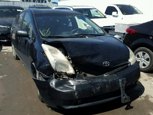 JTDKB20U253107560 - 2005 TOYOTA PRIUS BLACK photo 1