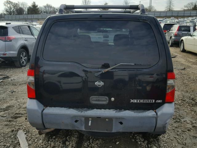 5N1ED28Y9YC564302 - 2000 NISSAN XTERRA XE BLACK photo 9