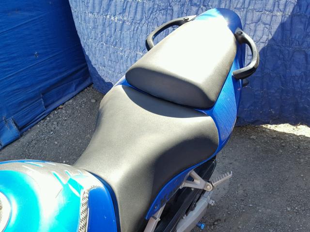 JKAZX4J131A037857 - 2001 KAWASAKI ZX600 J1 BLUE photo 6