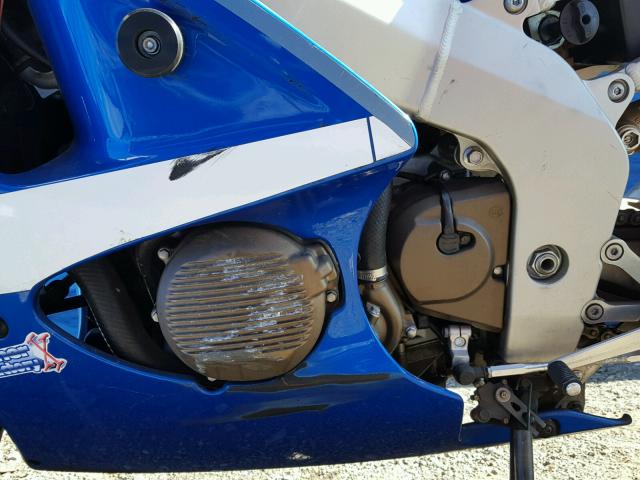 JKAZX4J131A037857 - 2001 KAWASAKI ZX600 J1 BLUE photo 7