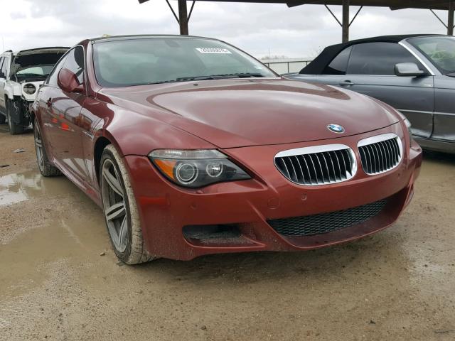 WBSEH93426B797987 - 2006 BMW M6 RED photo 1