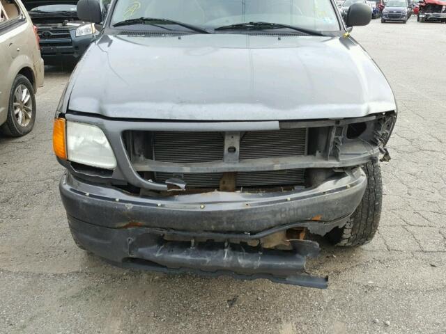 2FTRF18294CA83881 - 2004 FORD F-150 HERI GRAY photo 7