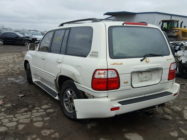 JT6HT00W1X0066542 - 1999 LEXUS LX 470 CREAM photo 3