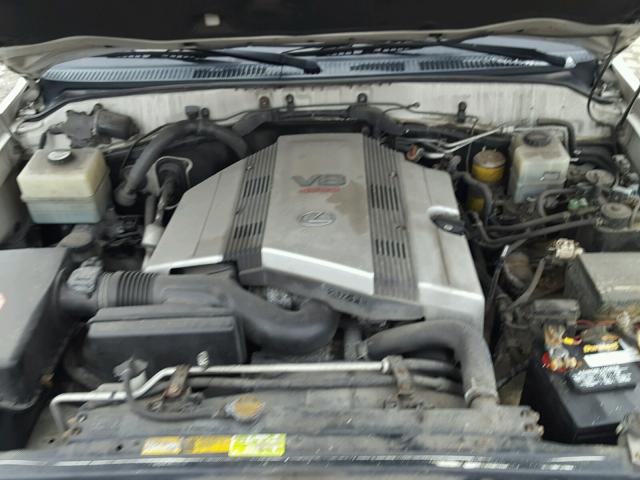 JT6HT00W1X0066542 - 1999 LEXUS LX 470 CREAM photo 7