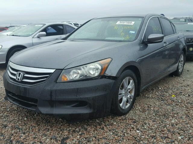 1HGCP2F64CA104345 - 2012 HONDA ACCORD SE GRAY photo 2