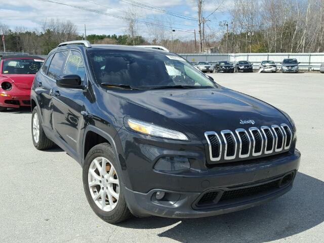 1C4PJLCS3EW299465 - 2014 JEEP CHEROKEE L BLACK photo 1