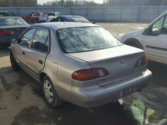 2T1BR12E9XC232416 - 1999 TOYOTA COROLLA VE GRAY photo 3