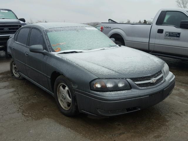 2G1WH52K559237846 - 2005 CHEVROLET IMPALA LS GRAY photo 1