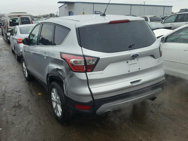 1FMCU0GD9HUE39644 - 2017 FORD ESCAPE SE GRAY photo 3