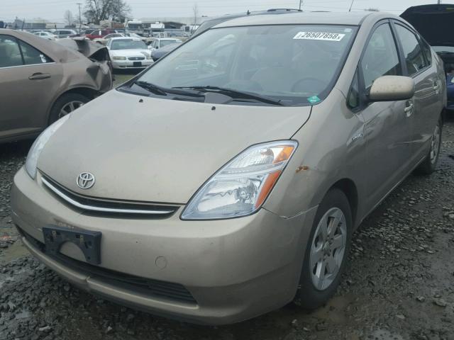 JTDKB20U373289675 - 2007 TOYOTA PRIUS TAN photo 2