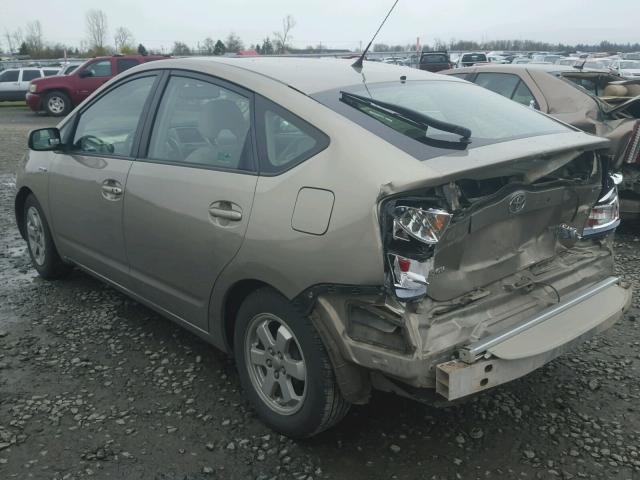 JTDKB20U373289675 - 2007 TOYOTA PRIUS TAN photo 3