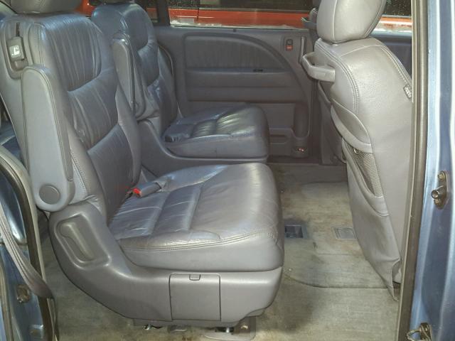 5FNRL38775B108805 - 2005 HONDA ODYSSEY EX BLUE photo 6