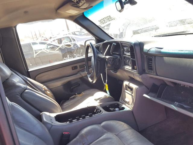 3GNEC16T51G250701 - 2001 CHEVROLET SUBURBAN C GRAY photo 5