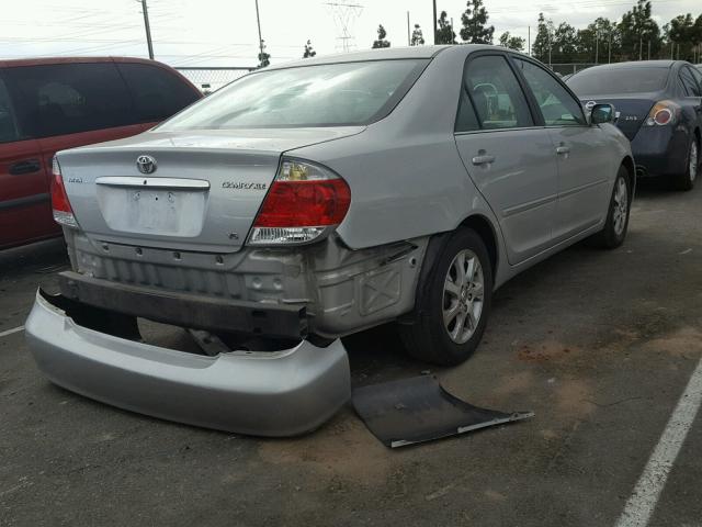 4T1BF32K95U597684 - 2005 TOYOTA CAMRY LE SILVER photo 4