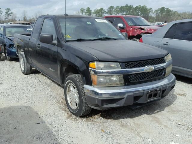 1GCCS198758140089 - 2005 CHEVROLET COLORADO BLACK photo 1