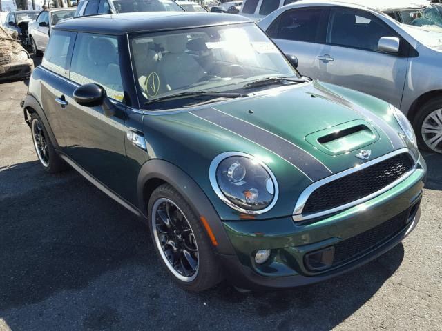 WMWSV3C55BTY15098 - 2011 MINI COOPER S GREEN photo 1