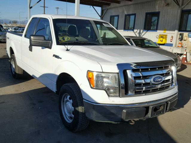 1FTEX1E84AFC54394 - 2010 FORD F150 SUPER WHITE photo 1