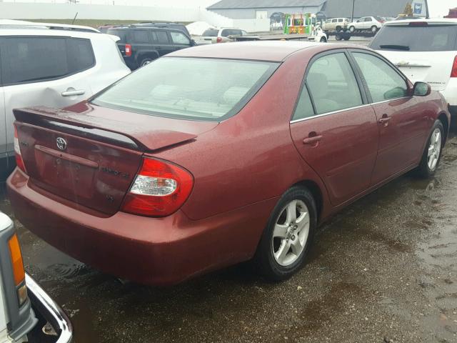 4T1BF32K82U028742 - 2002 TOYOTA CAMRY LE MAROON photo 4