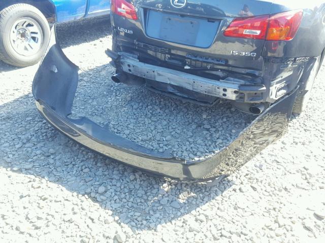 JTHBE262X65007417 - 2006 LEXUS IS 350 GRAY photo 9