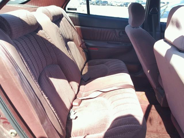 2G4WS52M6W1516003 - 1998 BUICK CENTURY CU MAROON photo 6