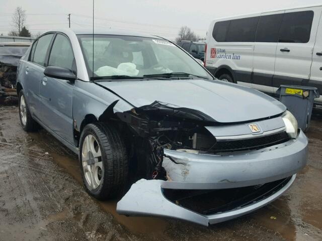 1G8AL52F03Z169746 - 2003 SATURN ION LEVEL BLUE photo 1