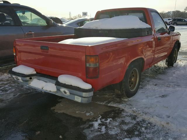 JT4RN81A8M5117817 - 1991 TOYOTA PICKUP 1/2 RED photo 4