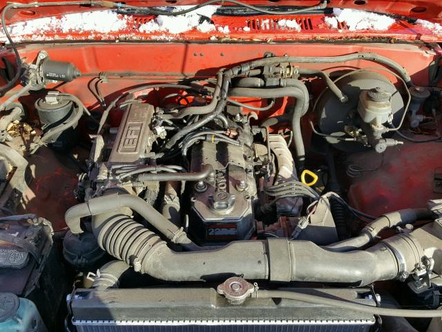 JT4RN81A8M5117817 - 1991 TOYOTA PICKUP 1/2 RED photo 7