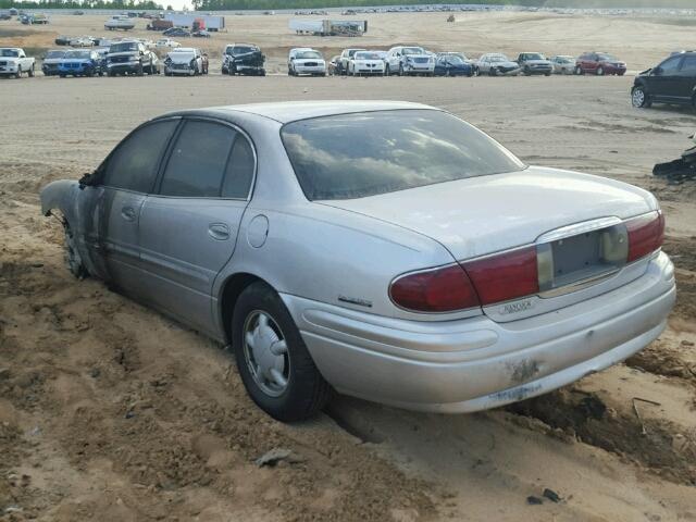 1G4HP54K9YU101786 - 2000 BUICK LESABRE CU SILVER photo 3